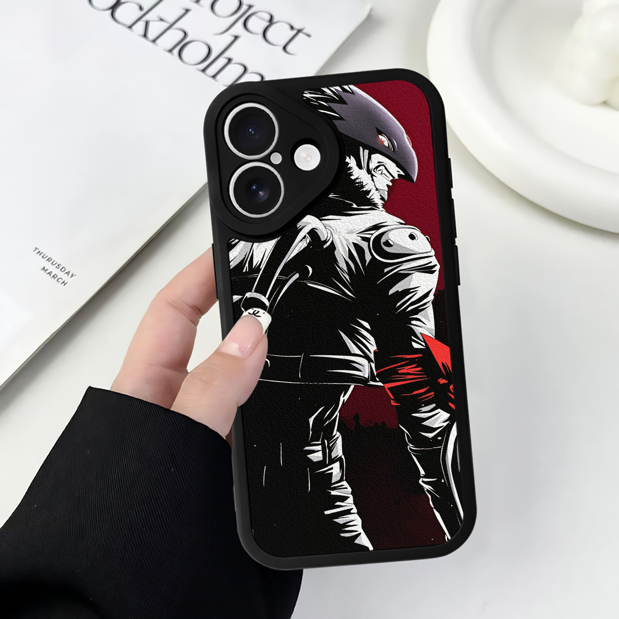 （画像用） Digimon デジタルモンスター/デジモン 【iPhone 16シリーズ対応】シリコンスマホケース（レザー調） 材質：シリコン